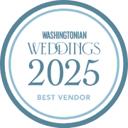 WASHINGTONIAN WEDDINGS 2025 BEST VENDOR